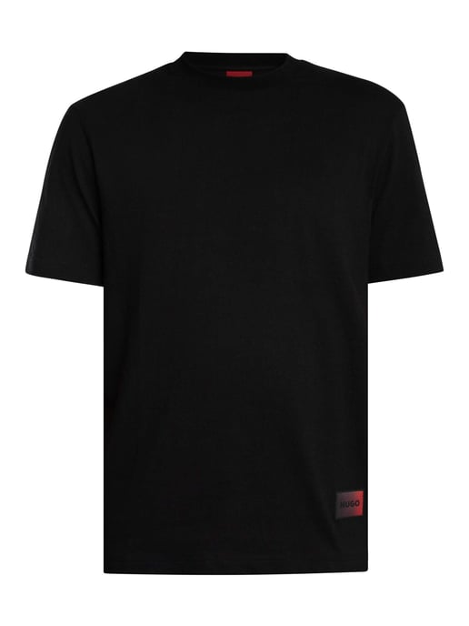 HUGO Camiseta Gráfica Con Espalda De Danoto, Negro - Image 6