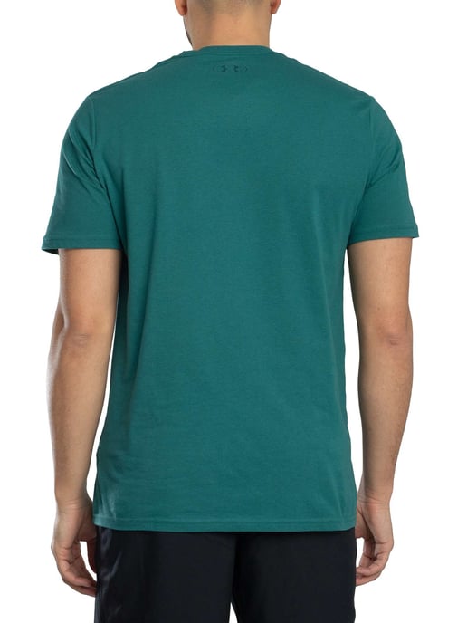 Under Armour Camiseta Con Logo En El Pecho Izquierdo, Verde - Image 3
