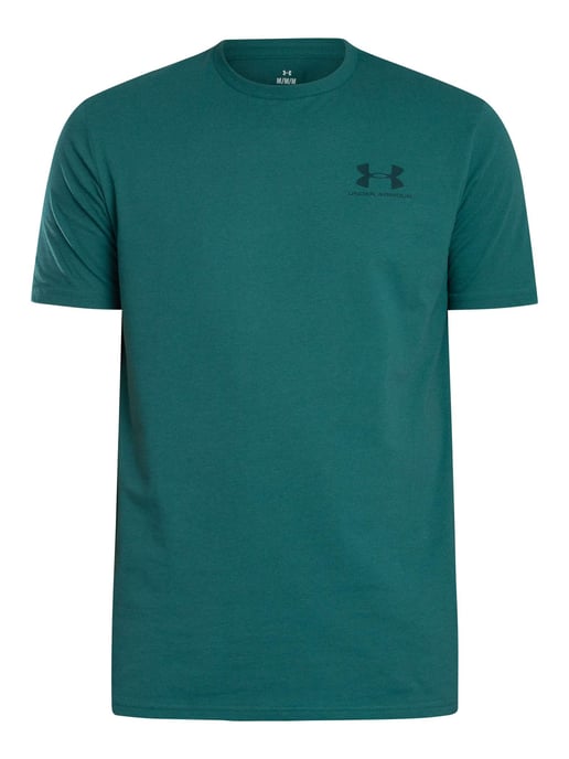 Under Armour Camiseta Con Logo En El Pecho Izquierdo, Verde - Image 6