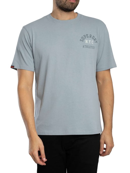 Superdry Camiseta Deportiva, Azul - Image 1