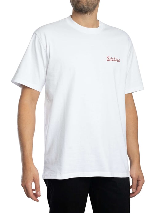 Dickies Camiseta Con Gráfico De Espalda De Wellsville, Blanco - Image 2