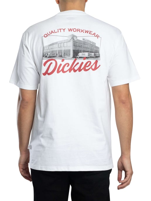 Dickies Camiseta Con Gráfico De Espalda De Wellsville, Blanco - Image 3