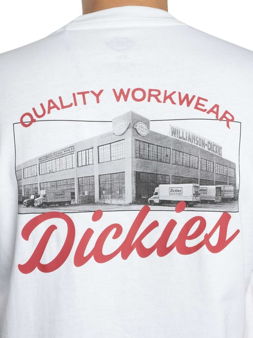 Dickies Camiseta Con Gráfico De Espalda De Wellsville, Blanco - Image 5