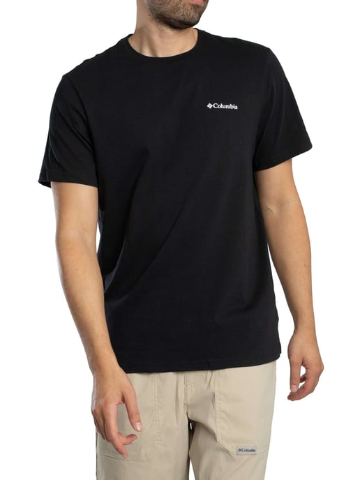 Columbia Camiseta Deportiva Con Estampado En La Espalda, Negro - Image 2