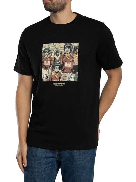 Weekend Offender Camiseta Gráfica Roma, Negro - Image 2