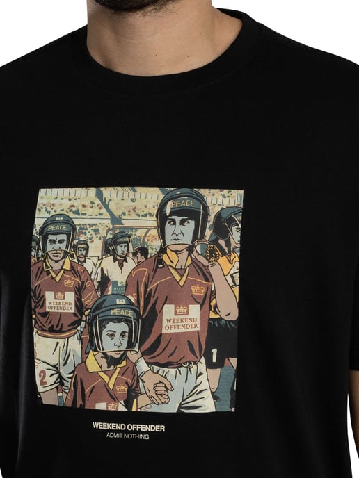 Weekend Offender Camiseta Gráfica Roma, Negro - Image 4