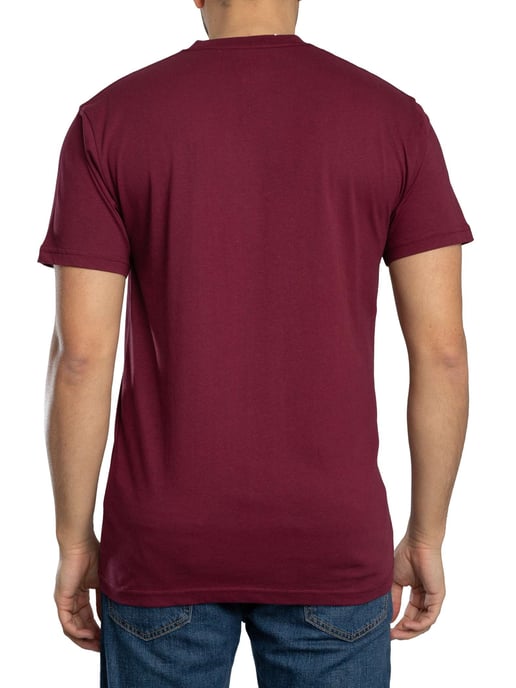 Vans Camiseta Con Logo Clásico, Rojo - Image 3