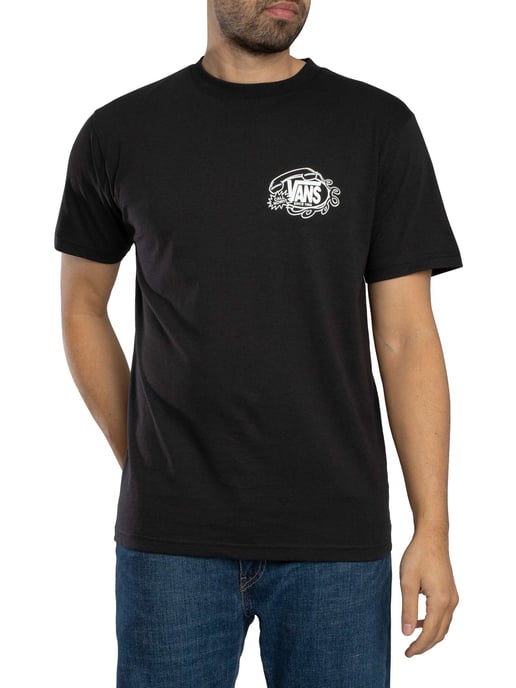 Vans Camiseta Gráfica Hot Lines Back, Negro - Image 2