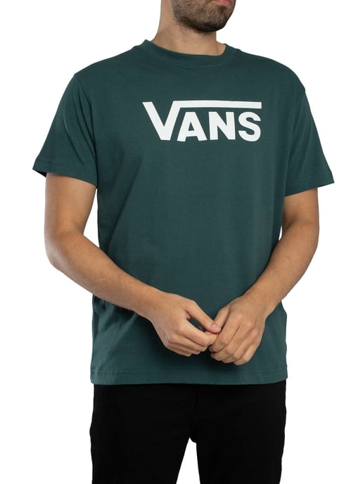 Vans Camiseta Con Logo Clásico, Verde - Image 2