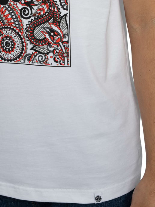 Pretty Green Camiseta Con El Logotipo De Resonance Box, Blanco - Image 4