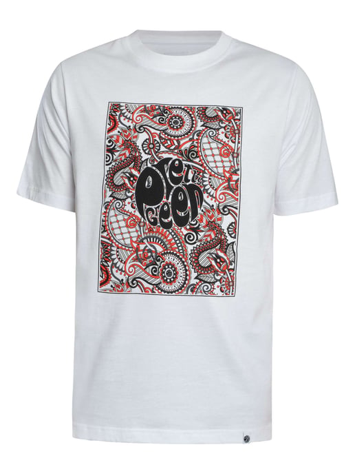 Pretty Green Camiseta Con El Logotipo De Resonance Box, Blanco - Image 5
