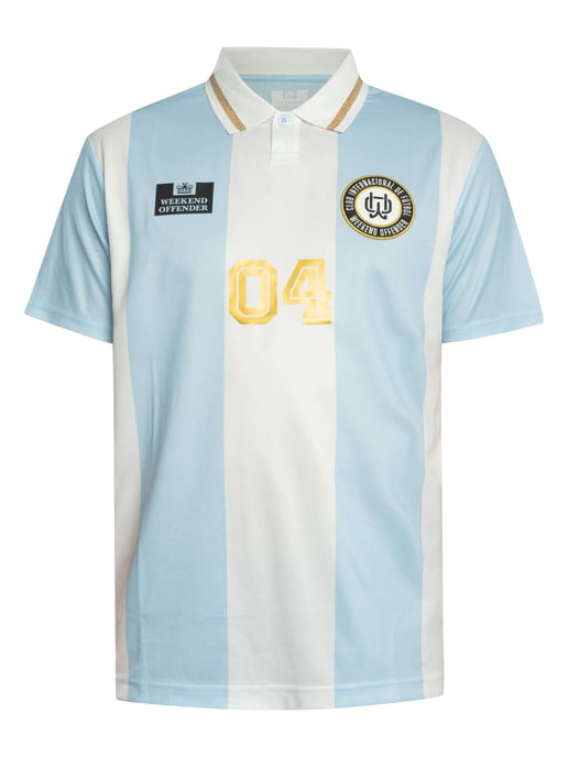 Weekend Offender Camiseta De Fútbol De Moulay, Azul - Image 5
