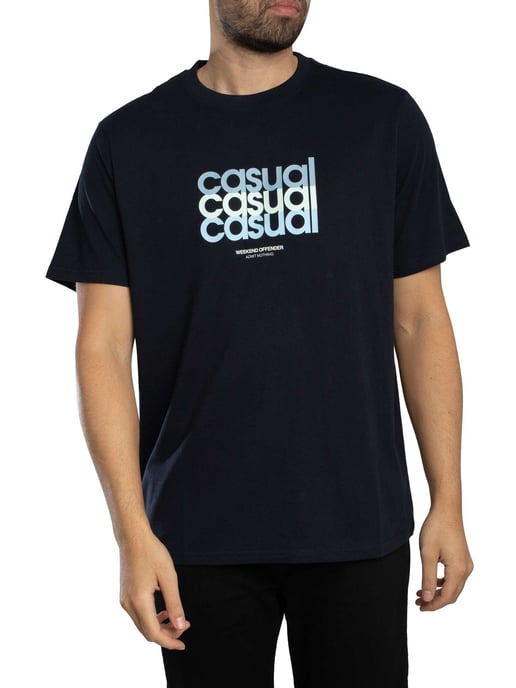 Weekend Offender Camiseta Gráfica WOL, Azul - Image 1