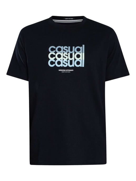 Weekend Offender Camiseta Gráfica WOL, Azul - Image 5