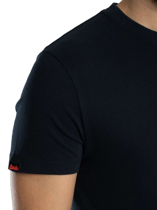 Superdry Camiseta EMB Con Contraste Esencial, Azul - Image 5