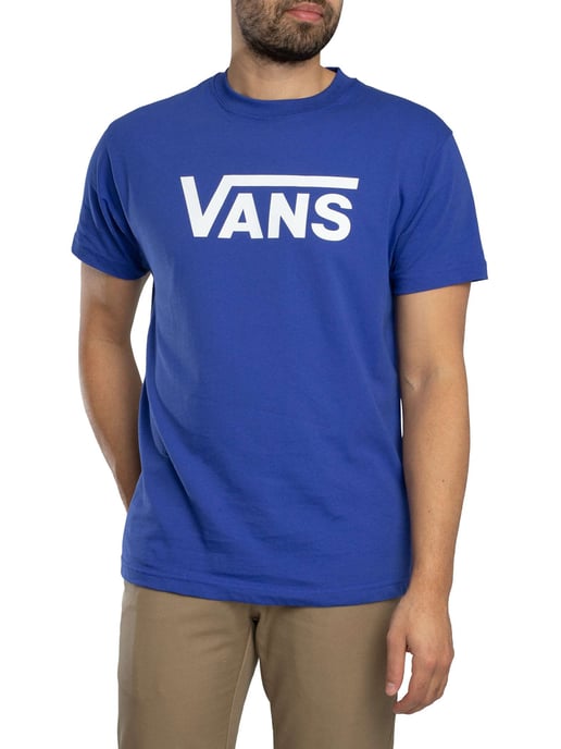 Vans Camiseta Con Logo Clásico, Azul - Image 2