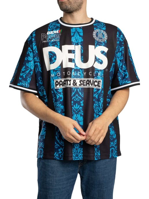 Deus Ex Machina Camiseta Oversize Nouveau Moto, Azul - Image 2