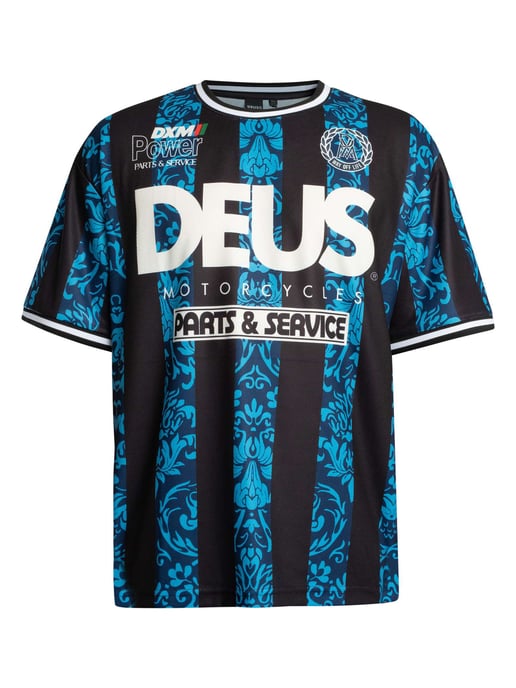 Deus Ex Machina Camiseta Oversize Nouveau Moto, Azul - Image 5
