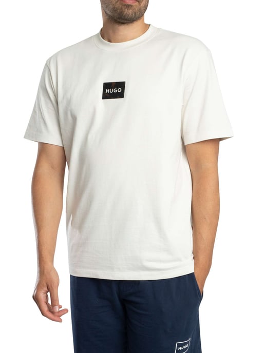 HUGO Camiseta Con El Logo De Dumeon, Beige - Image 2