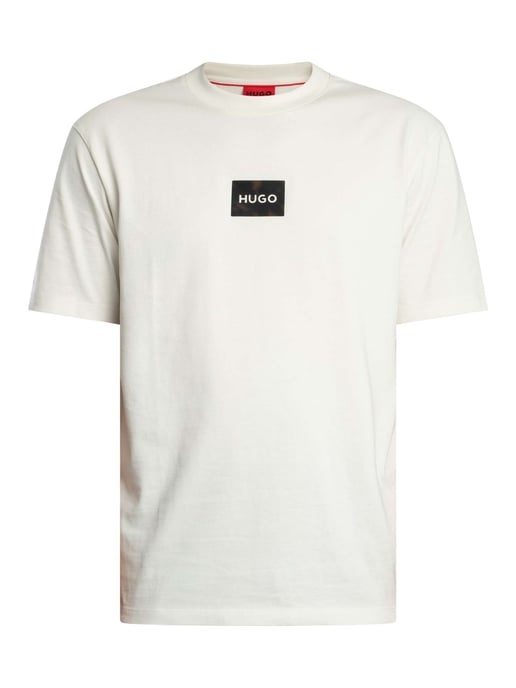HUGO Camiseta Con El Logo De Dumeon, Beige - Image 6