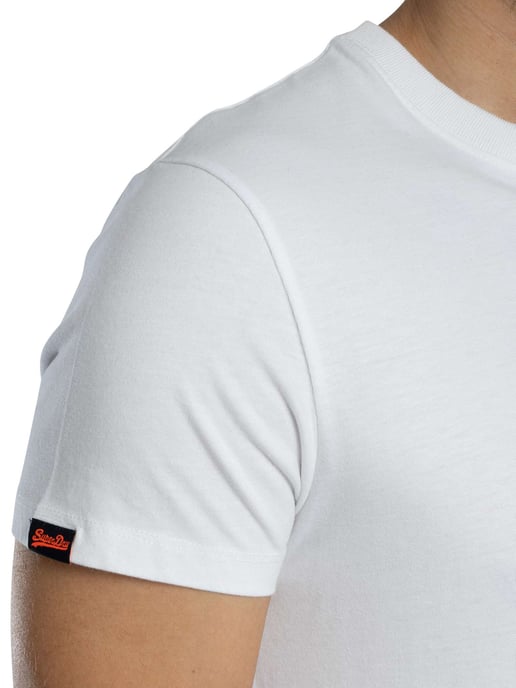 Superdry Camiseta EMB Con Contraste Esencial, Blanco - Image 5