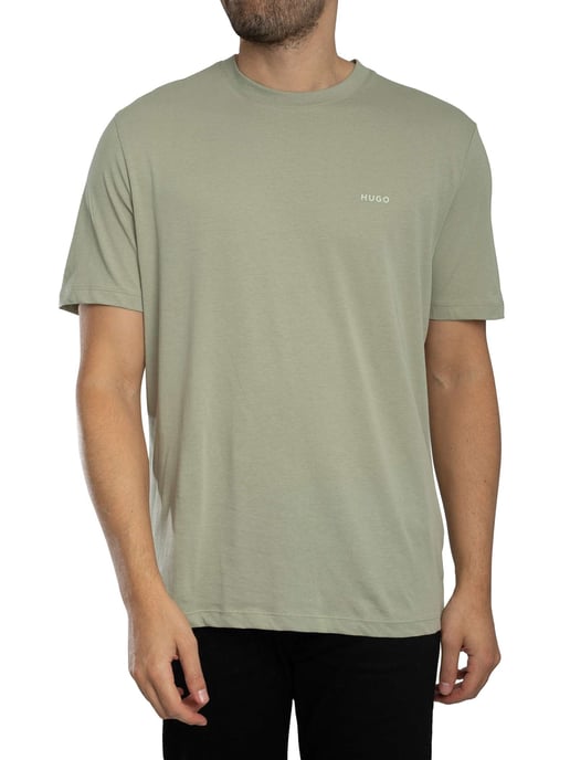 HUGO Camiseta Con Logotipo Dero222, Verde - Image 1