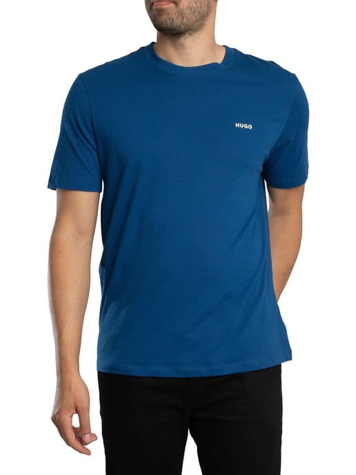 HUGO Camiseta Con Logotipo Dero222, Azul - Image 2