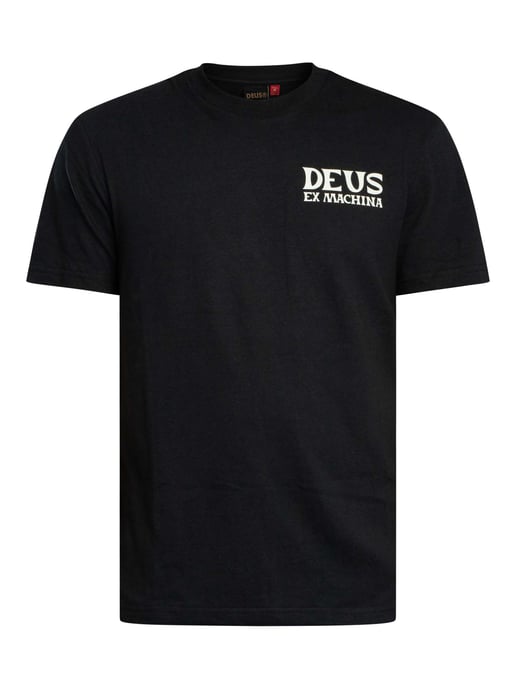 Deus Ex Machina Camiseta Con Gráfico En La Espalda Chinook, Negro - Image 5