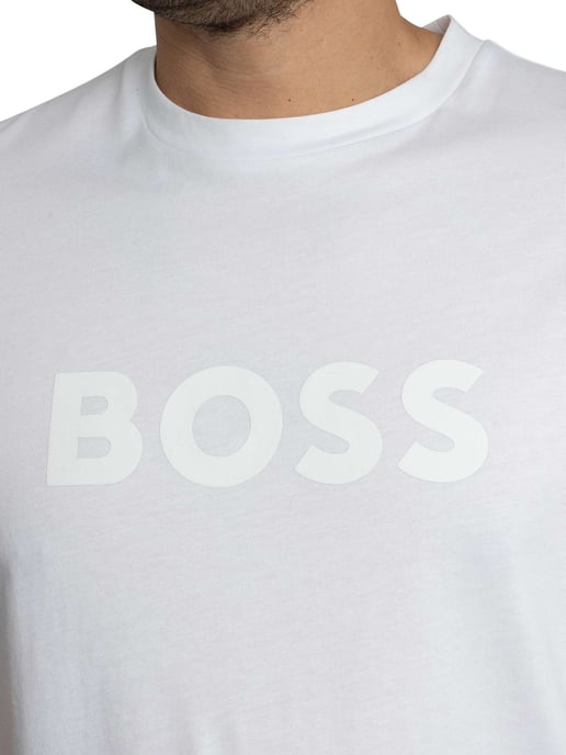BOSS Camiseta Con Logo Te, Blanco - Image 4