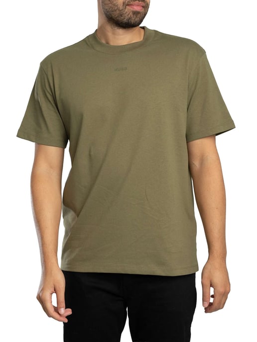 HUGO Camiseta Dapolino, Verde - Image 1