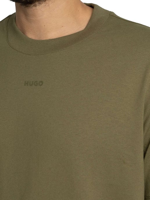 HUGO Camiseta Dapolino, Verde - Image 4