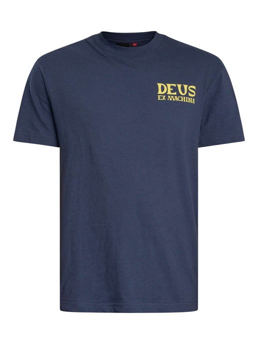 Deus Ex Machina Camiseta Con Gráfico En La Espalda Chinook, Azul - Image 5