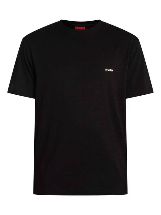 HUGO Camiseta Gráfica Trasera Derlyns, Negro - Image 6