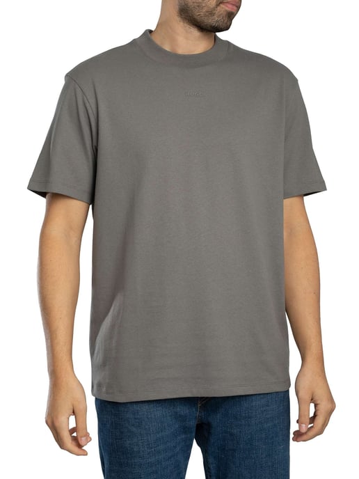 HUGO Camiseta Con Logo De Dapolino, Gris - Image 2