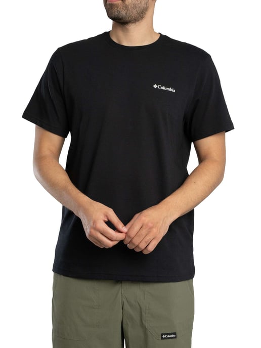 Columbia Camiseta Deportiva Con Estampado En La Espalda, Negro - Image 2