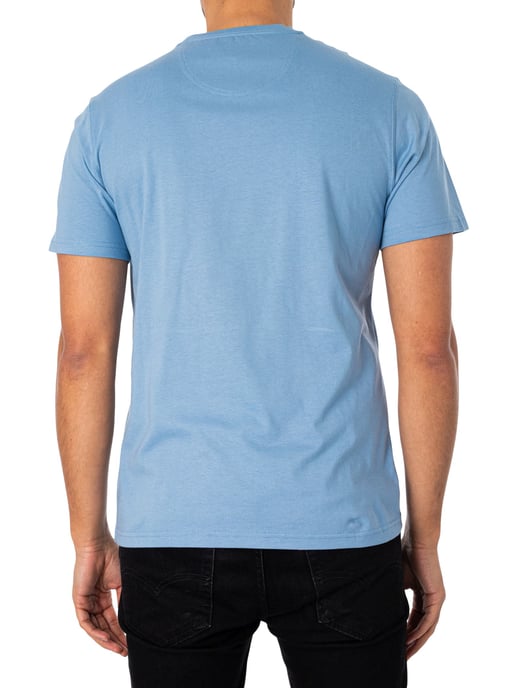 Barbour Camiseta Deportiva Esencial A Medida, Azul - Image 3
