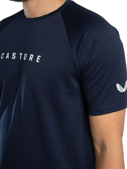 Castore Camiseta Raglan, Azul - Image 4