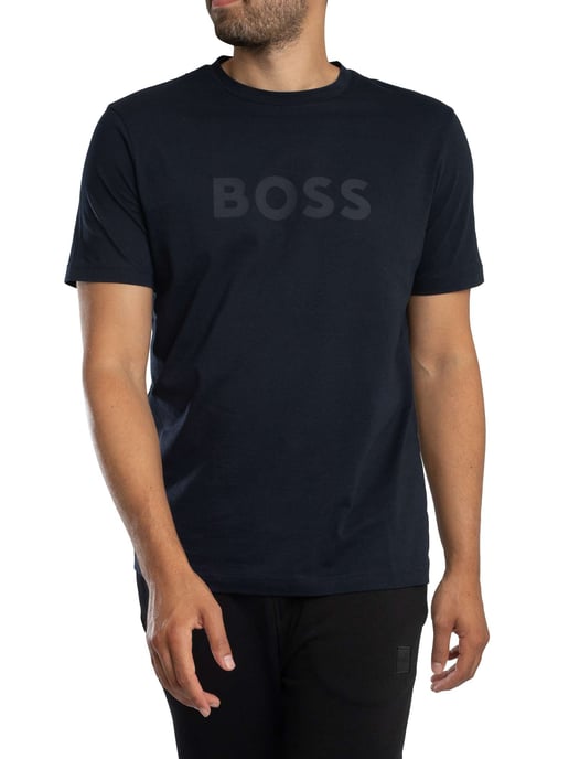 BOSS Camiseta Con Logo Te, Azul - Image 2