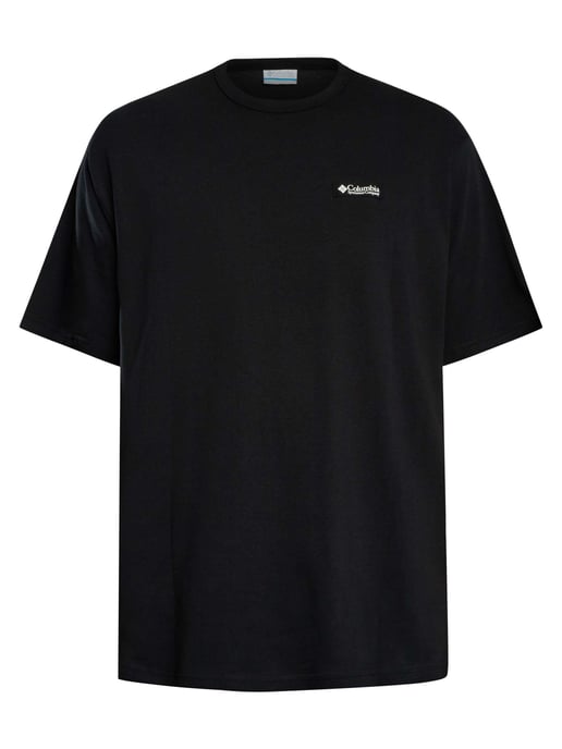 Columbia Camiseta Holgada Con Gráfico En La Espalda De Peso Pesado, Negro - Image 5