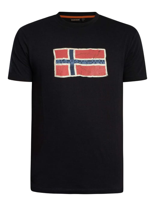 Napapijri Camiseta Gráfica Mahsa, Negro - Image 6