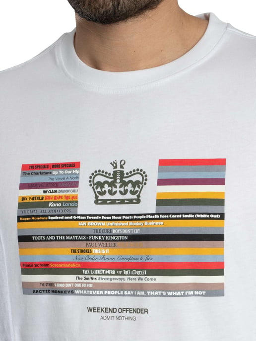 Weekend Offender Camiseta Gráfica De Vinilo, Blanco - Image 4