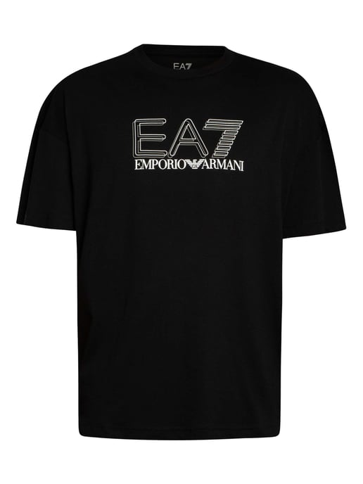 EA7 Camiseta Gráfica Echo, Negro - Image 5