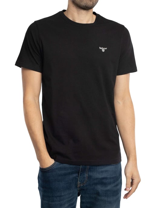 Barbour Camiseta Deportiva Esencial, Negro - Image 1