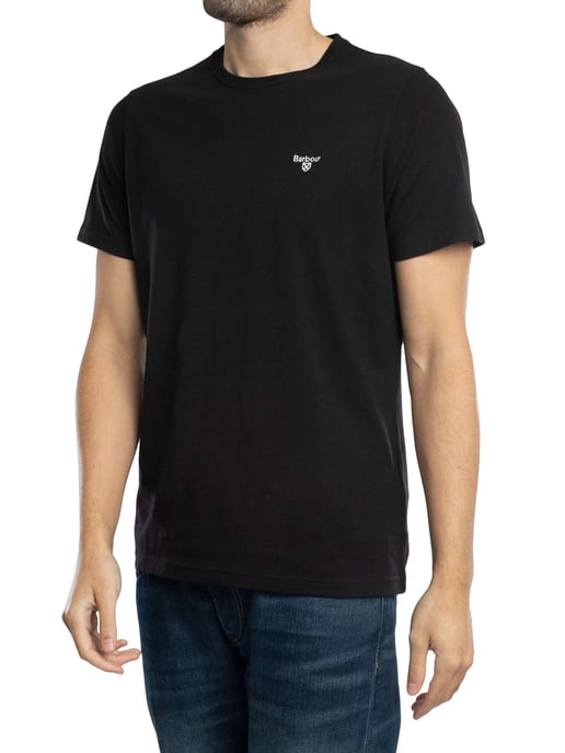 Barbour Camiseta Deportiva Esencial, Negro - Image 2