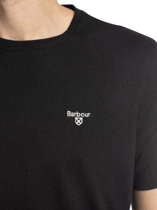 Barbour Camiseta Deportiva Esencial, Negro - Image 4
