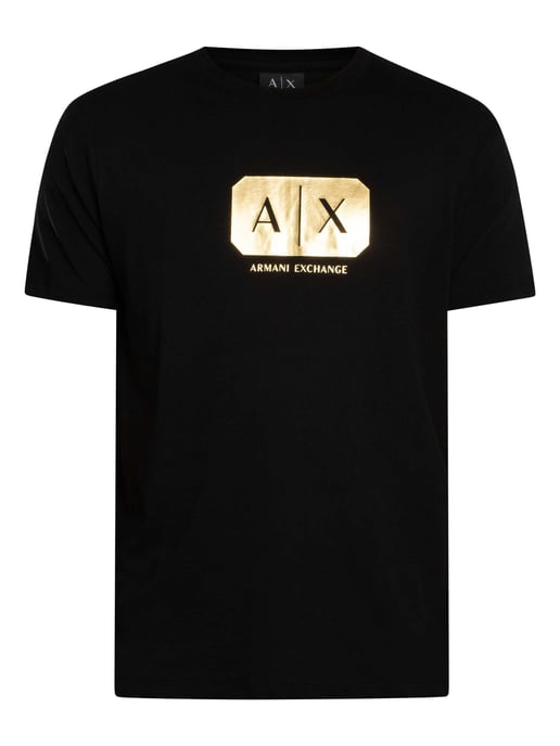 Armani Exchange Camiseta Con Logo Estampado, Negro - Image 5
