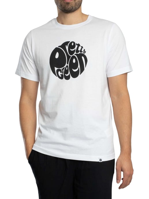 Pretty Green Camiseta De Gillespie, Blanco - Image 1