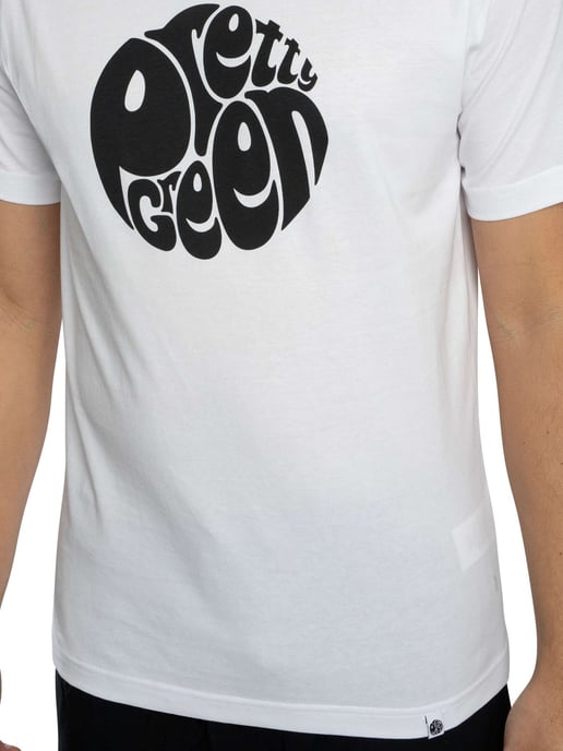 Pretty Green Camiseta De Gillespie, Blanco - Image 4