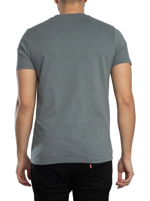 Superdry Camiseta Essential Con Logotipo EMB, Gris - Image 3