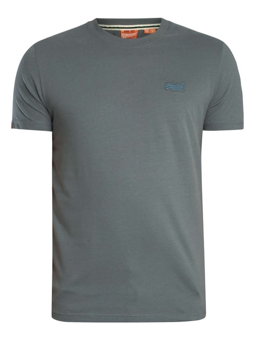 Superdry Camiseta Essential Con Logotipo EMB, Gris - Image 6